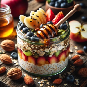 Lower Carbohydrate Overnight Oats